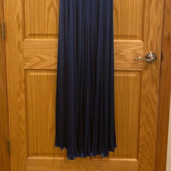 Gianni Versace Collection Blue Halter Dress - Picture 10 of 16